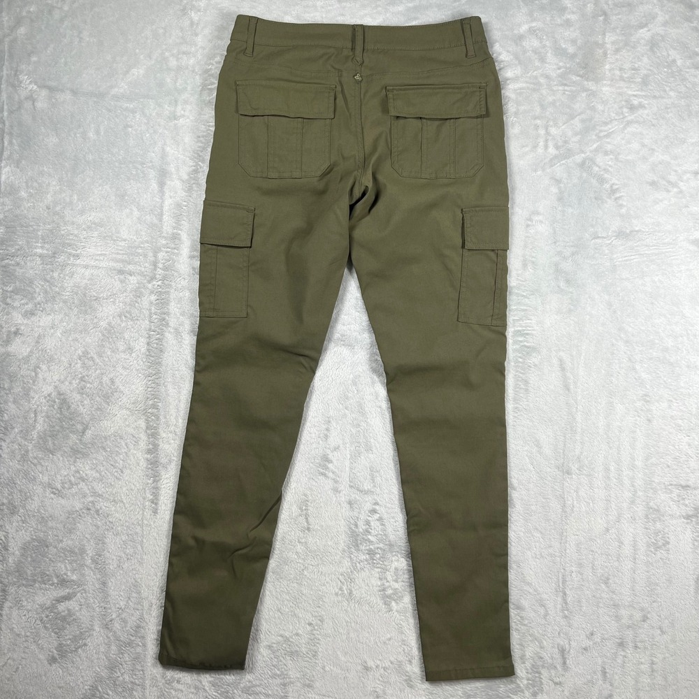 Prana Women Olive Green Cargo Pants Slim Fit Outdoor Hiking Size 6 - Picture 6 of 8
